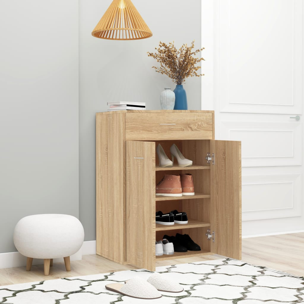 Schuhschrank Schuhregal Schuhkommode Schuhständer Schuhablage Flurschrank Vidaxl