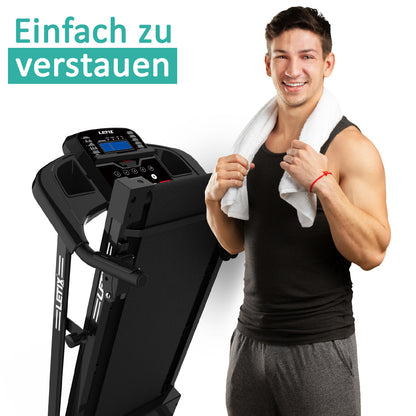 Motorisiertes Laufband Mit Lcd-Display Elektrisches Fitnessgerät Heimtrainer App