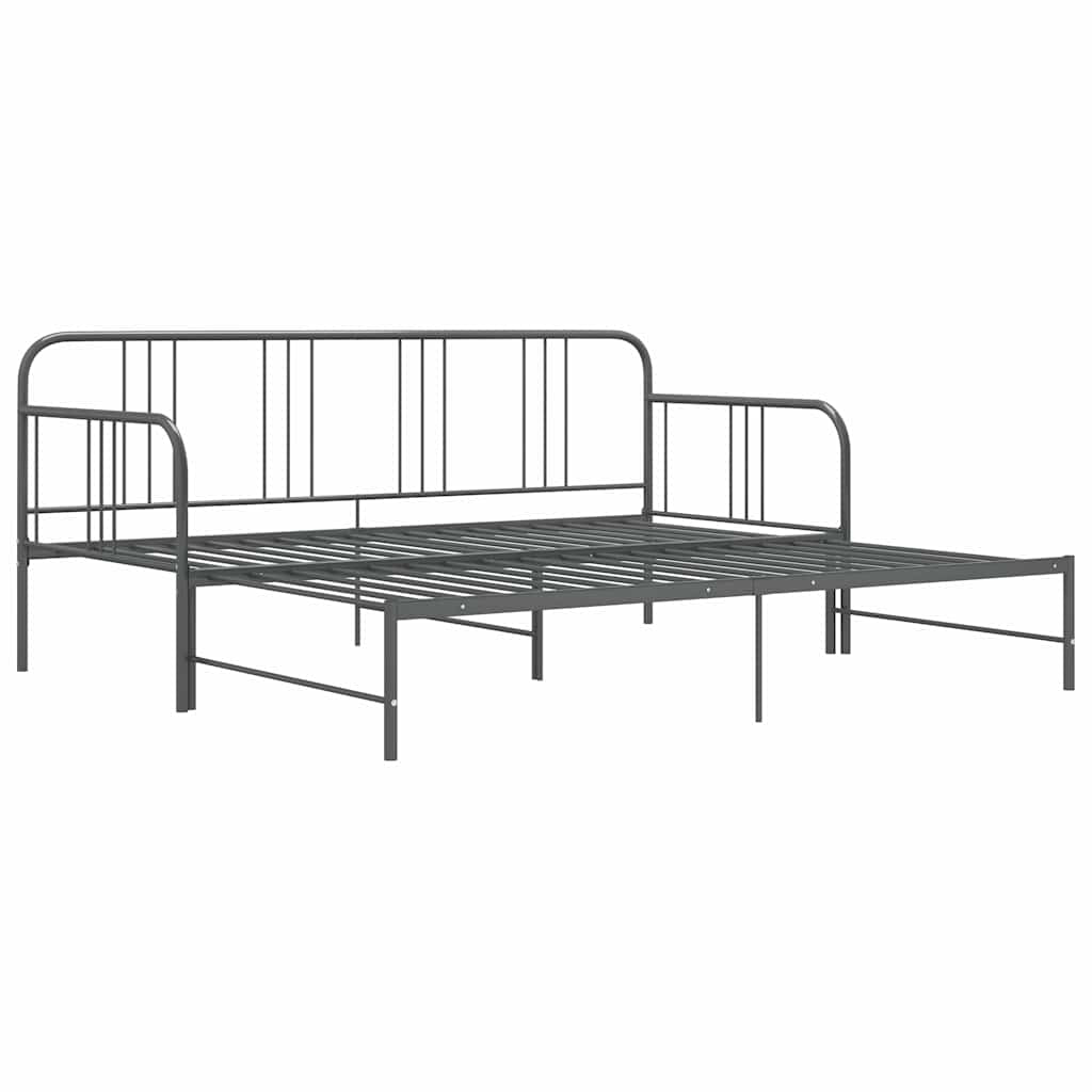 Ausziehbett Tagesbett Schlafsofa Gästebett Metallbett Mehrere Auswahl Vidaxl