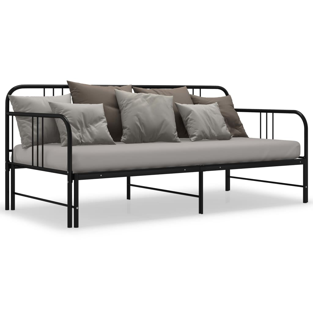 Ausziehbett Tagesbett Schlafsofa Gästebett Metallbett Mehrere Auswahl Vidaxl