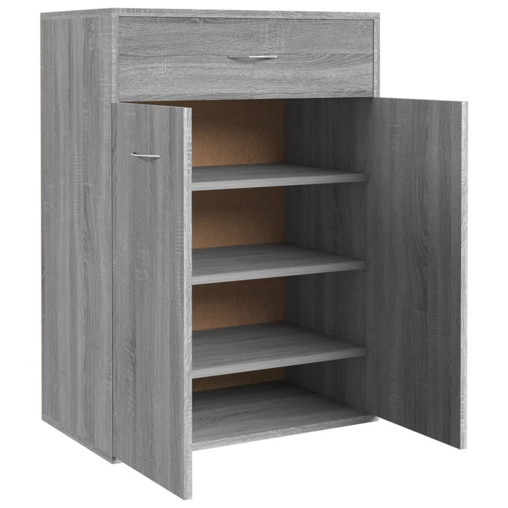 Schuhschrank Schuhregal Schuhkommode Schuhständer Schuhablage Flurschrank Vidaxl