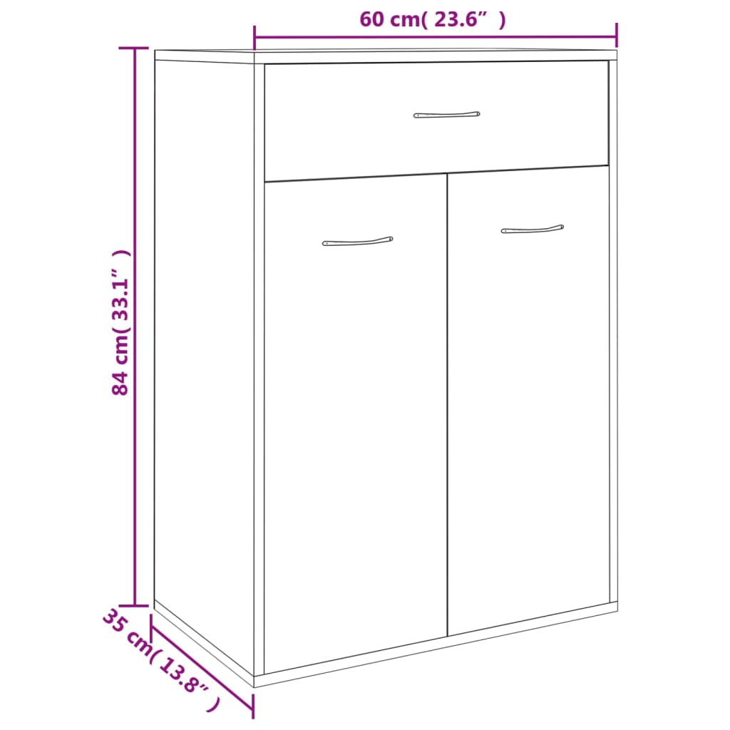 Schuhschrank Schuhregal Schuhkommode Schuhständer Schuhablage Flurschrank Vidaxl