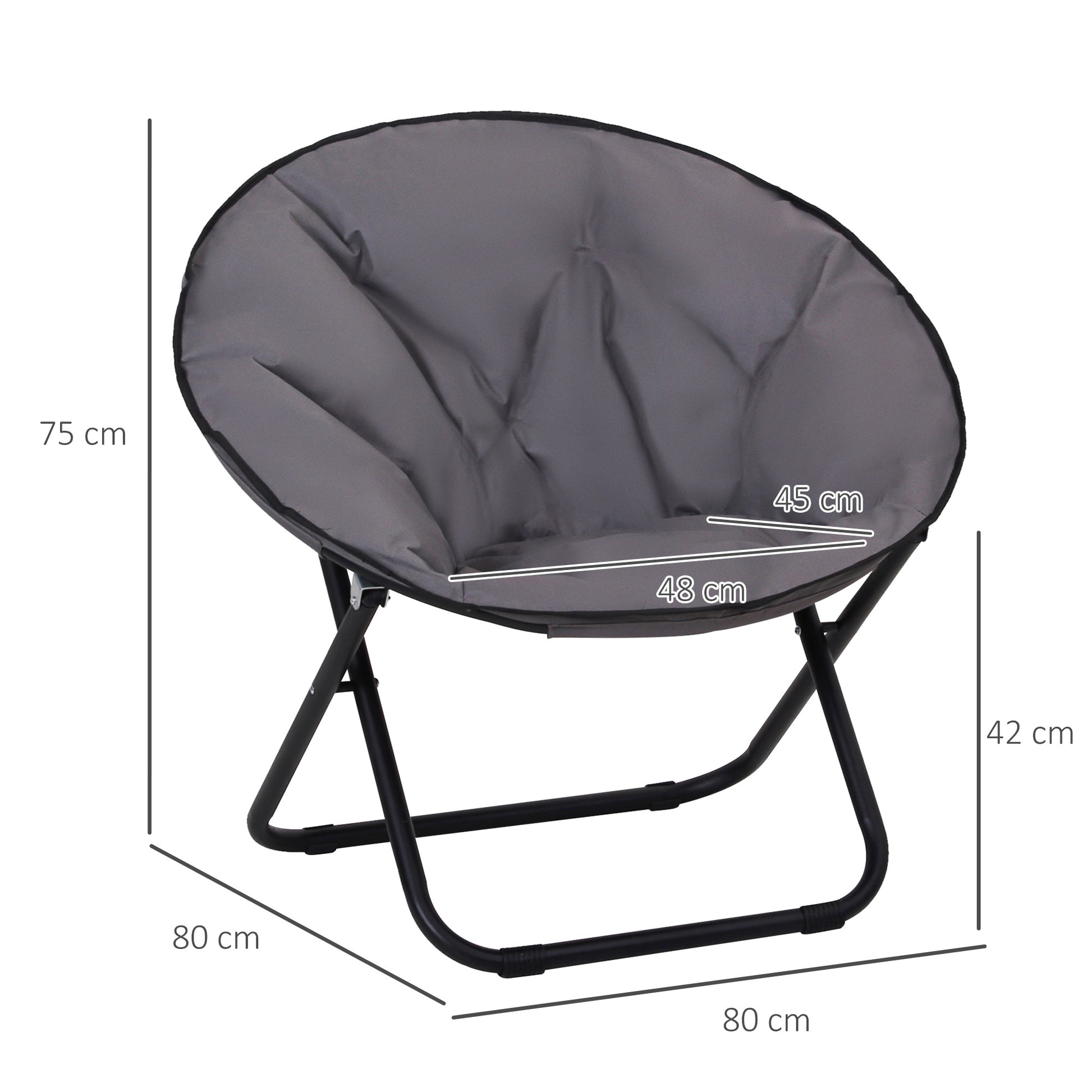 Klappstuhl Klappsessel Campingstuhl Gartenstuhl Lounge Sessel Faltbar Gepolstert
