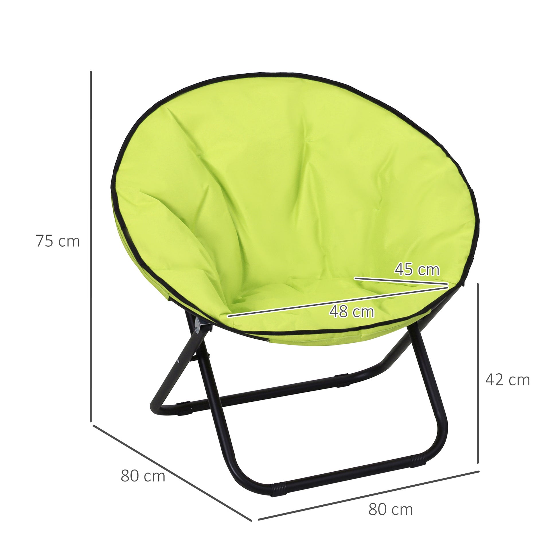 Klappstuhl Klappsessel Campingstuhl Gartenstuhl Lounge Sessel Faltbar Gepolstert