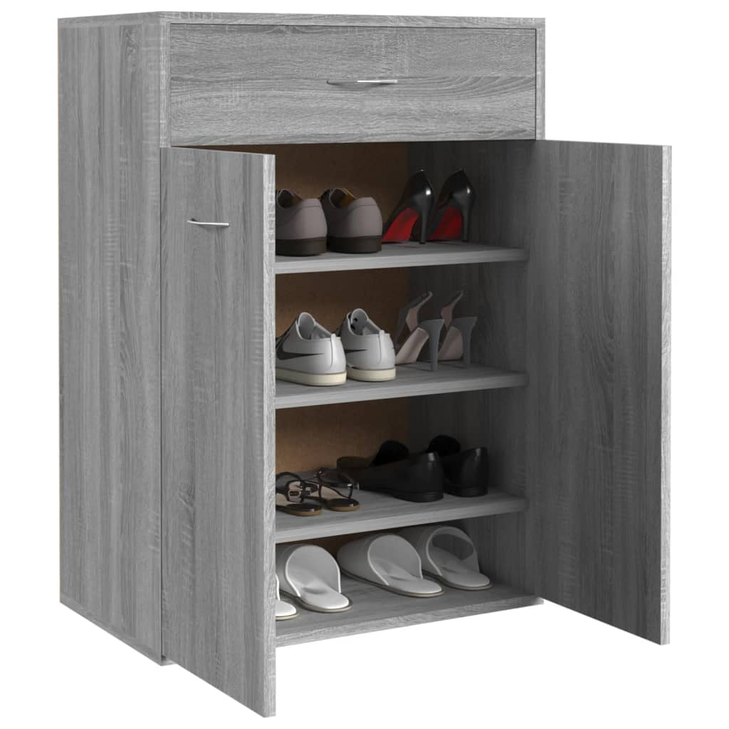 Schuhschrank Schuhregal Schuhkommode Schuhständer Schuhablage Flurschrank Vidaxl