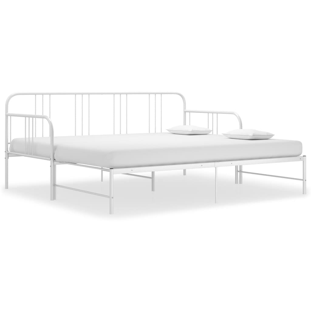 Ausziehbett Tagesbett Schlafsofa Gästebett Metallbett Mehrere Auswahl Vidaxl