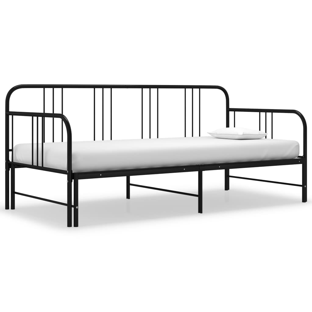 Ausziehbett Tagesbett Schlafsofa Gästebett Metallbett Mehrere Auswahl Vidaxl