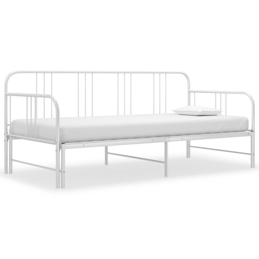 Ausziehbett Tagesbett Schlafsofa Gästebett Metallbett Mehrere Auswahl Vidaxl